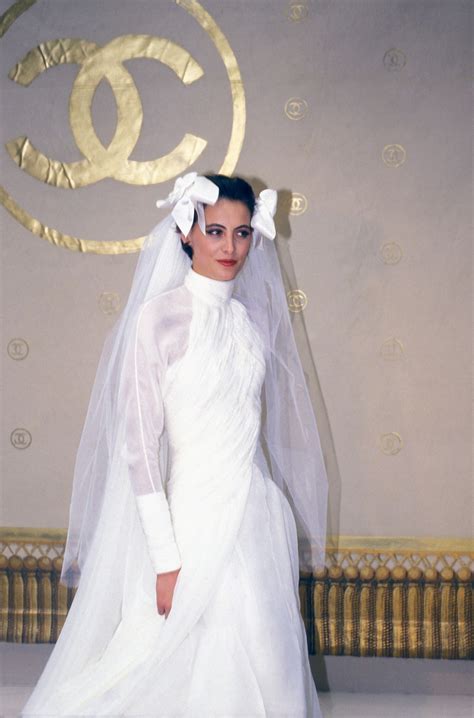 buy vintage chanel wedding dress